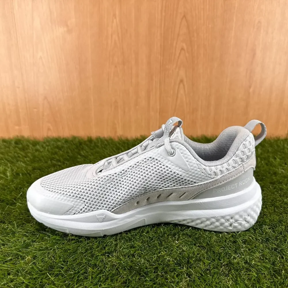 Under Armour Project Rock BSR 5 Halo Grey Training Shoes 3028296-014 Mens Size 7